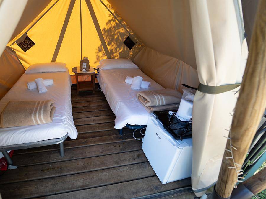 Vallicella Glamping Resort - Tenda 2 persone - Junior Safari (senza servizi igienici) in Scarlino, Provincia di Grosseto