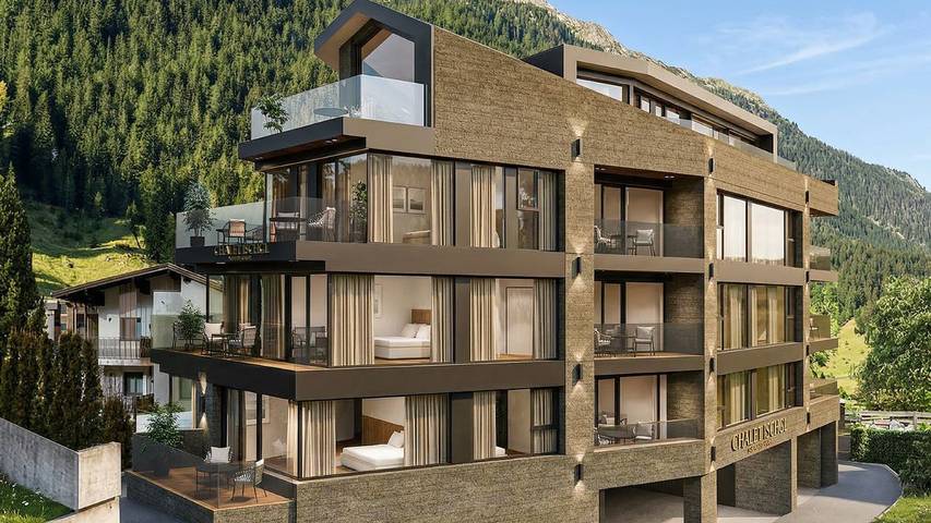 Chalet for 6 people, with balcony in Ischgl