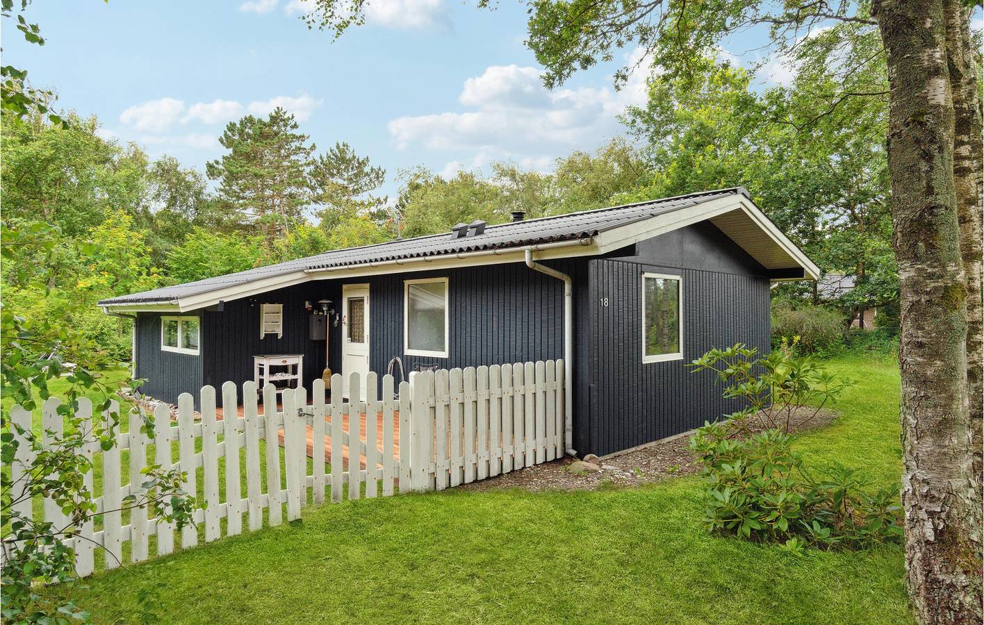 Ferienhaus für 5 Personen mit Terrasse in Lyngs, Thyholm