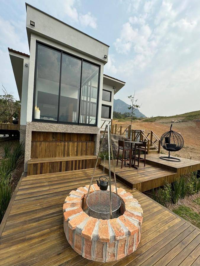 Chalet pour 2 personnes, avec balcon et jacuzzi