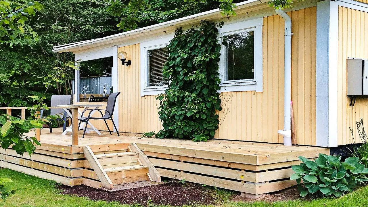 Hus för 3 Personer, med husdjur