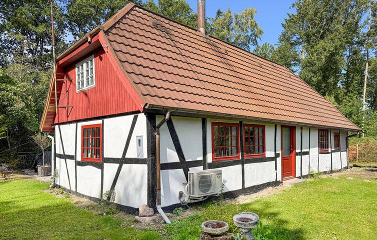 Ferienhaus für 4 Personen, mit Terrasse und Garten in Knuthenborg Safaripark