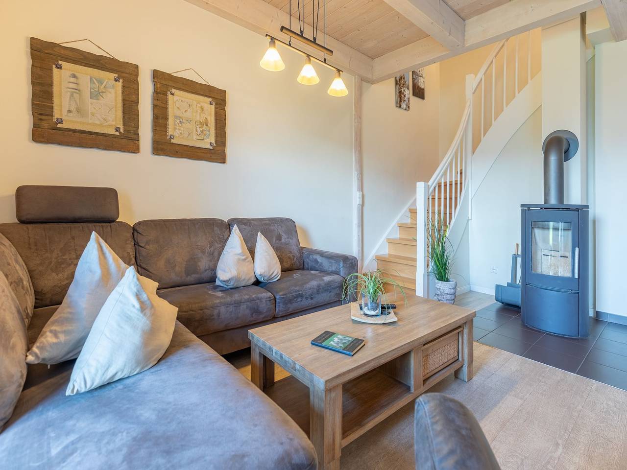 Skandinavisches Reihenhaus in Dagbüll mit Sauna in Dagebüll, Nordfriesland