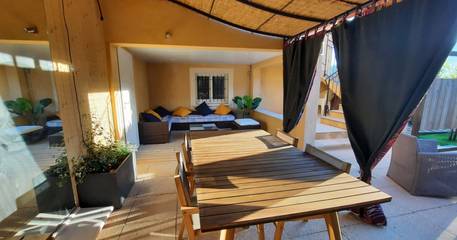 Gîte pour 6 personnes, avec terrasse et jardin à Bras