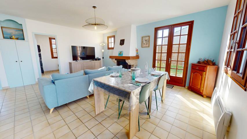 Location de vacances pour 6 personnes, avec jardin dans Plage De Sion - 4