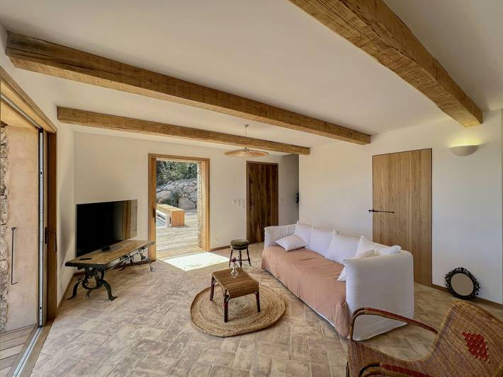 Location de vacances pour 6 personnes, avec terrasse, adapté aux familles à Sotta - 4