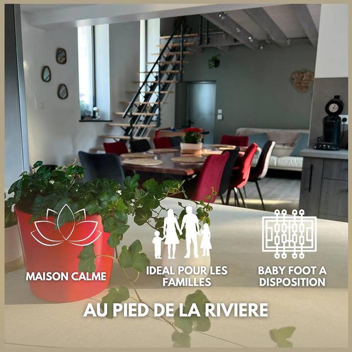 Gîte pour 6 personnes, avec Terrasse et Jardin à Dolleren