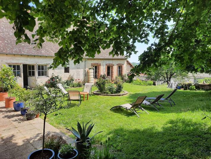 Maison d’hôte pour 5 personnes, avec terrasse et jardin