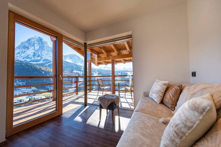 Gîte pour 4 personnes, avec jardin ainsi que sauna et balcon dans Santa Cristina Val Gardena - 4