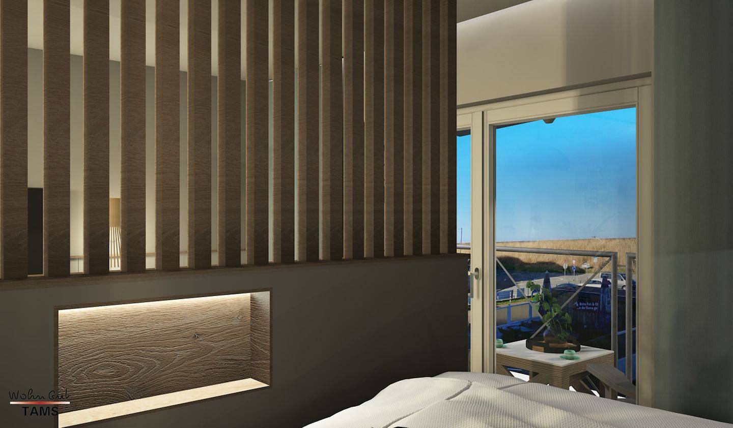 Ganze Wohnung, Beach Butze - 11 - Apartmenthaus Deichbude am Strand - 1a Lage zum Hauptstrand in St. Peter-Ording, Eiderstedt