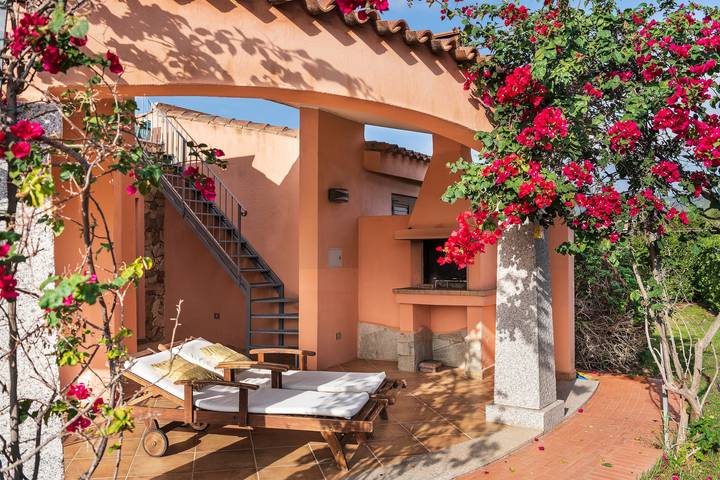Dream Villa with Panoramic Terrace near Costa Rei Beach in Costa Rei, Muravera