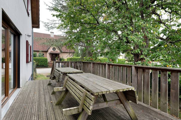 Cottage 'Gîte La Maison À Côté' avec terrasse privée et Wi-Fi in Carspach, Région d'Altkirch