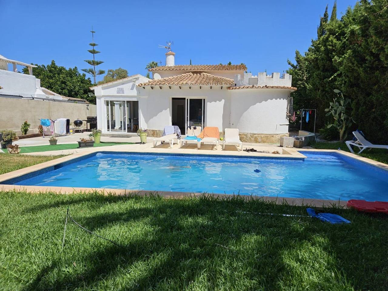 Denia Chalet 8 people, private pool, wifi, pets allowed in Almadrava, Costa Blanca