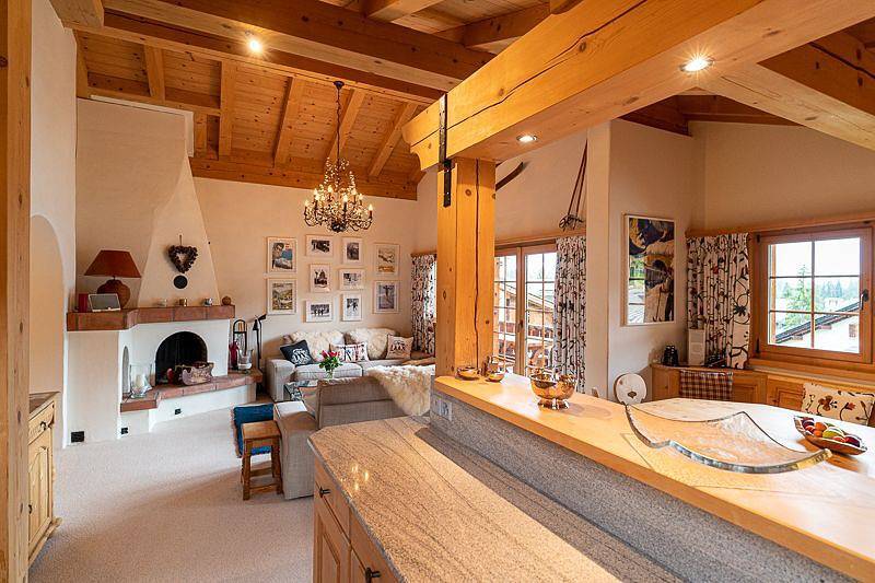 Ganze Wohnung, Edelweiss Ferienwohnung Casa Miez Penthouse für 6 Personen in Laax GR 2, Laax