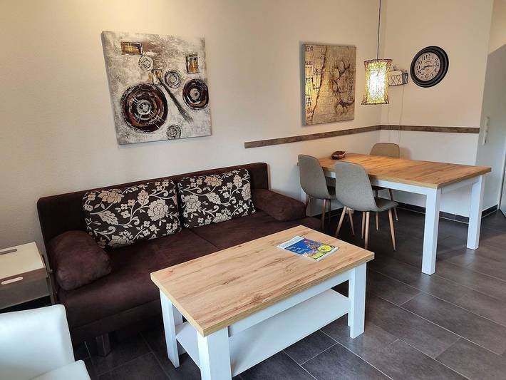 Ferienwohnung für 4 Personen, mit Terrasse und Garten in Norddeich