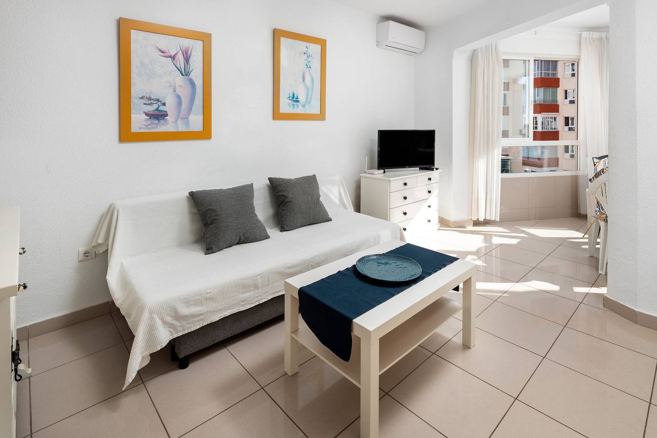 Ganze Wohnung, Ferienwohnung 'Estudio 03 -09' mit Meerblick, Wlan und Klimaanlage in Torrox Costa, Torrox