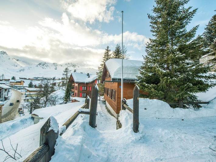 Hütte für 9 Personen, mit Terrasse in Arosa - 2