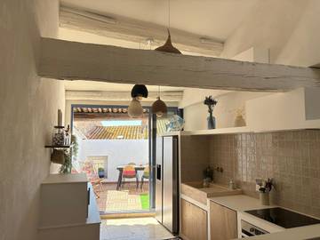 Gîte pour 8 personnes, avec terrasse dans Tour Barberousse Chateau De Gruissan