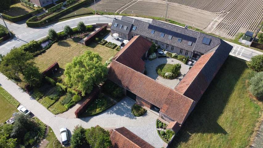 Appartement de vacances pour 4 personnes, avec Terrasse ainsi que Jardin et Vue à Zwalm