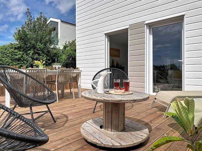 Location de vacances pour 5 personnes, avec terrasse, animaux acceptés dans Plage de La Joselière - 3