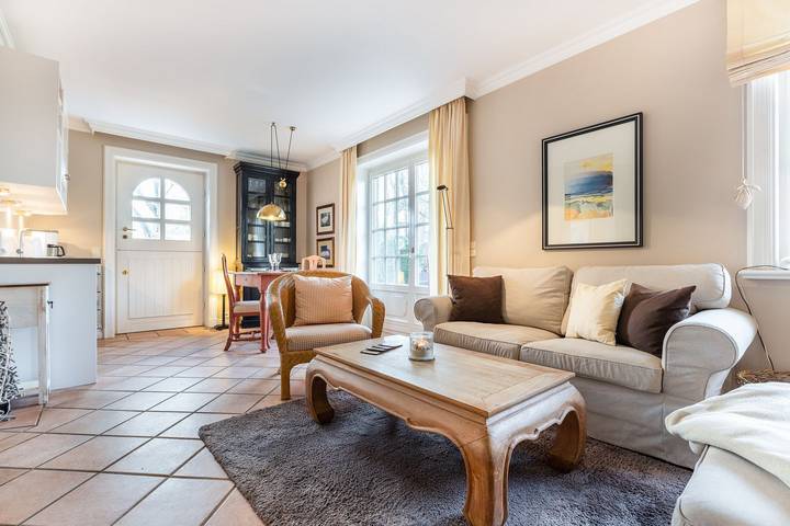 Ganze Wohnung, Gartensuite - exklusive Ferienwohnung unter Reet für 2 Personen. in Sylt-Ost, Sylt (Gemeinde)