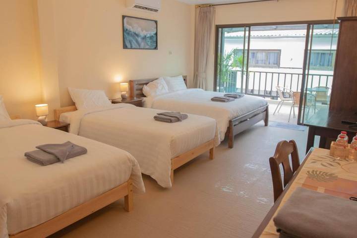 Maison d’hôte pour 4 personnes, avec balcon à Patong Beach