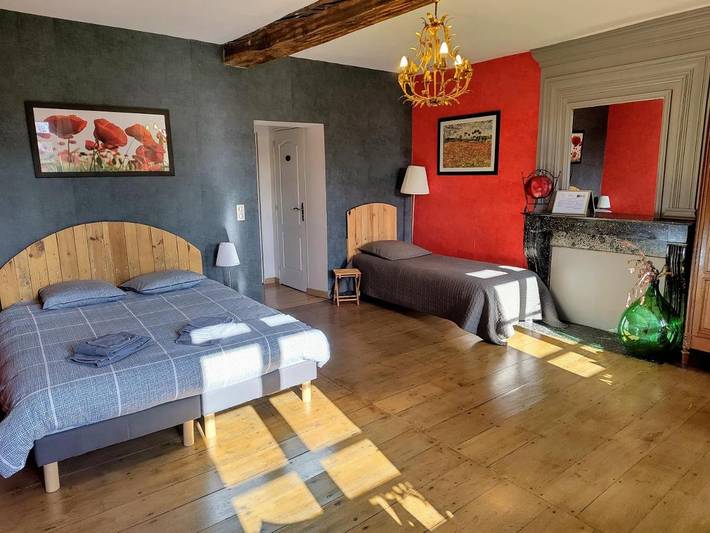 Location de vacances pour 3 personnes, avec jardin et vue à Sains-du-Nord - 2