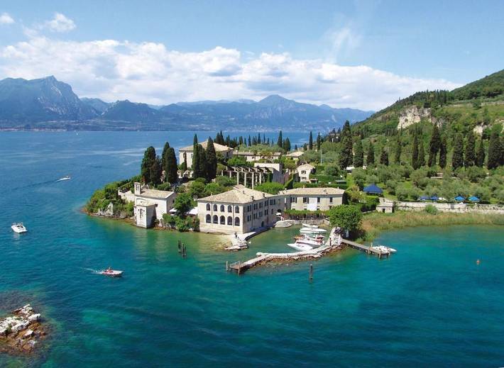 Hotel für 3 Personen, mit Garten und Pool, mit Haustier in Garda