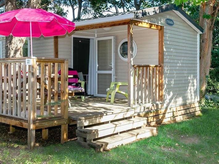 Camping La Garenne - Mobilhome 4 personnes - Mh2 Confort 27 m², avec sanitaires in Néfiach, Côte méditerranéenne (France)