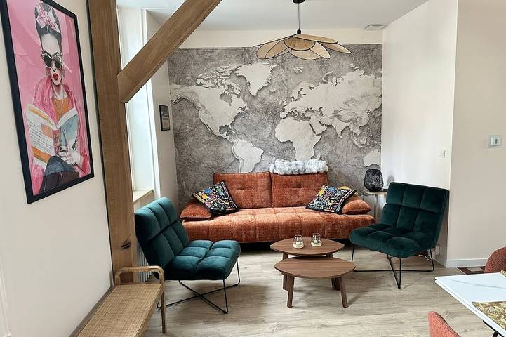 Maison de vacances pour 10 personnes, avec terrasse - 1