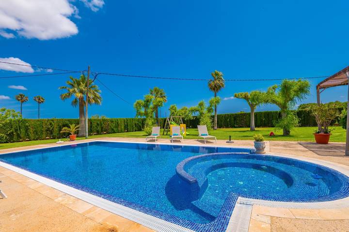 Son Crestes - Bonita casa de campo con piscina privada con Wifi Gratis in Sa Pobla, Mallorca Norte