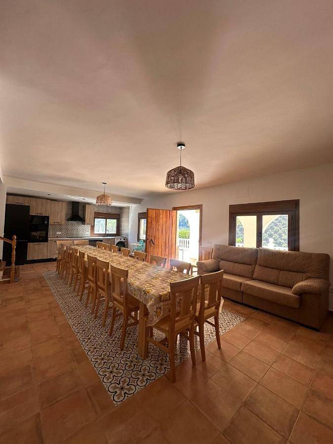 Casa rural para 23 personas, con balcón y piscina además de vistas y jardín en Las Villas - 4