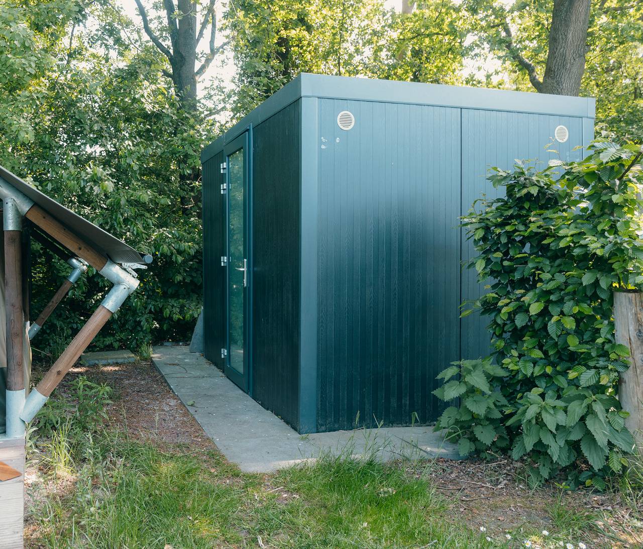 Vakantiepark Sallandshoeve — Safarihütte Xs für 4 Personen mit Privatsanitär in Sallandse Heuvelrug