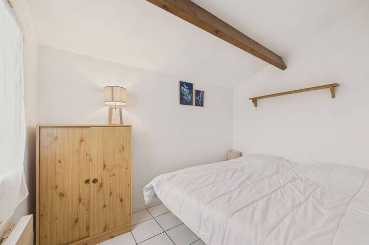 Séjour pour 5 avec piscine commune, terrasse in Saint-Vincent-sur-Jard, Vendée