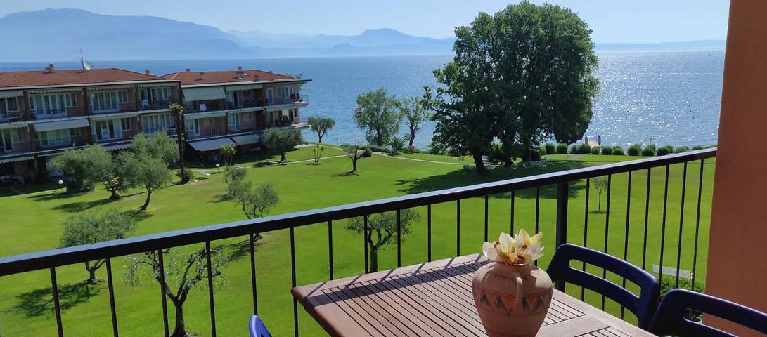 Ferienwohnung für 4 Personen, mit Seeblick und Kinderpool sowie Garten in Manerba del Garda - 3