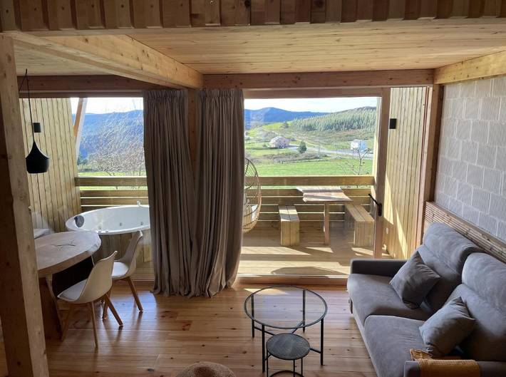 Casa rural para 2 personas, con Balcón y Jacuzzi además de Terraza y Jardín en Pesoz - 2