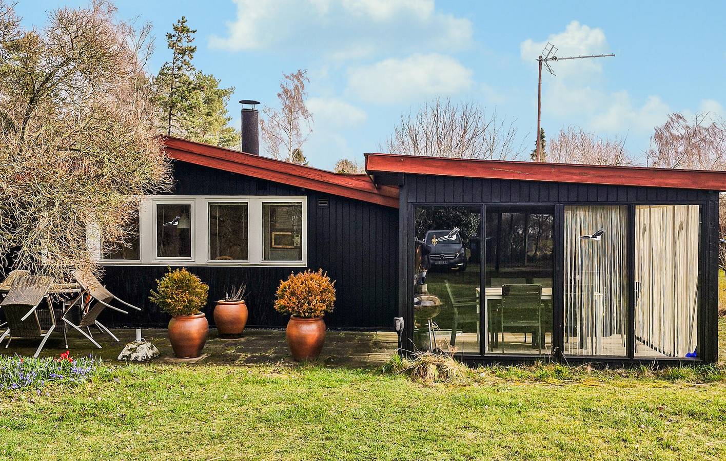 Casa de vacaciones para 3 personas con terraza in Región de Frederikssund