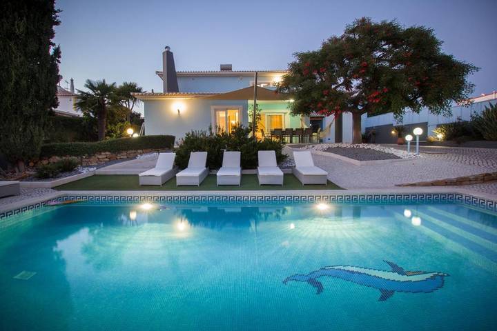 Ferienhaus mit Meerblick für 10 Personen, mit Garten und Ausblick sowie Pool in Lagos - 2