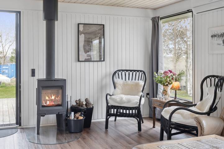 Filter.beach_travel.vacation_home für 6 Personen, mit Terrasse und Garten sowie Seeblick in Vellerup - 4