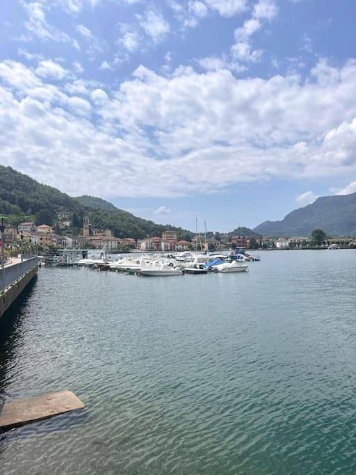 Ferienwohnung für 4 Personen, mit Balkon und Terrasse sowie Garten in Luganer See (Lombardei)