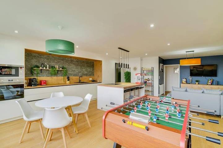 Appartement de vacances pour 10 personnes, avec Jardin et Vue