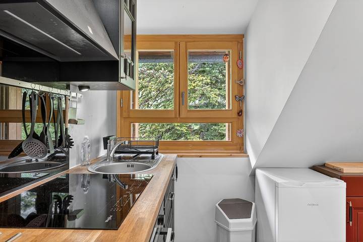 Studio pour 2 personnes, avec jardin
