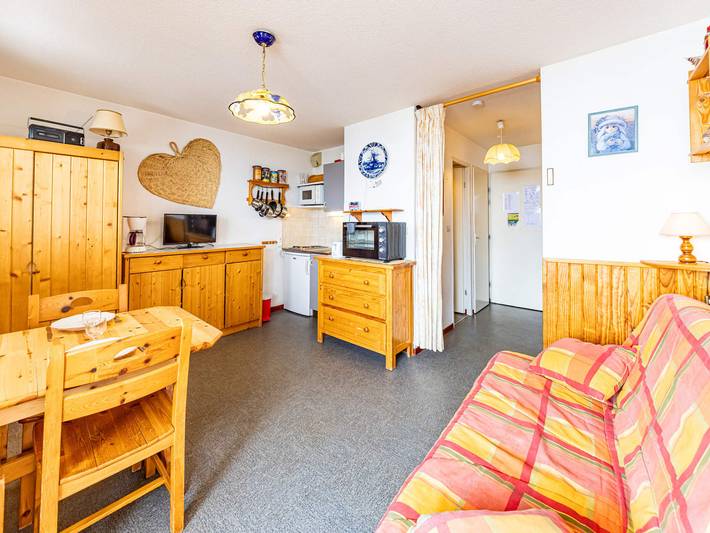 Gîte pour 4 personnes, avec Balcon dans Station De Saint Francois Longchamp - 3