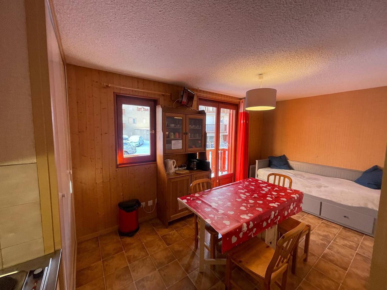 Ganzes Studio, Studio für 4 Personen mit Balkon/Terrasse in Valloire, Region Saint-Jean-de-Maurienne