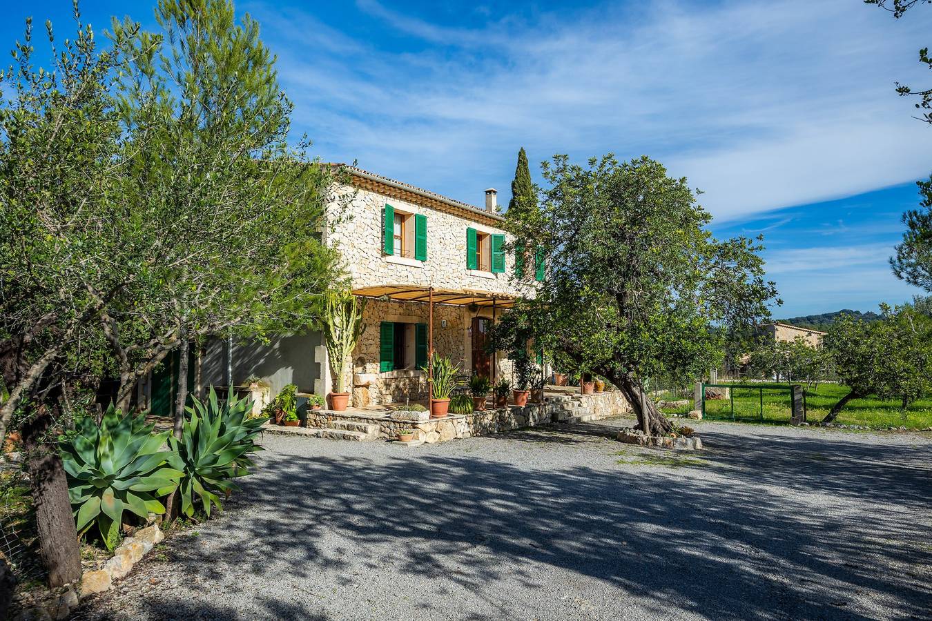 Chalet 'Villa Ca'n Tabou' mit Bergblick, privatem Pool und Wi-Fi in Selva, Mallorca Inselmitte