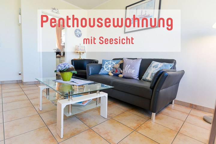 Ferienwohnung für 2 Personen, mit Balkon und Terrasse sowie Ausblick in Cuxland