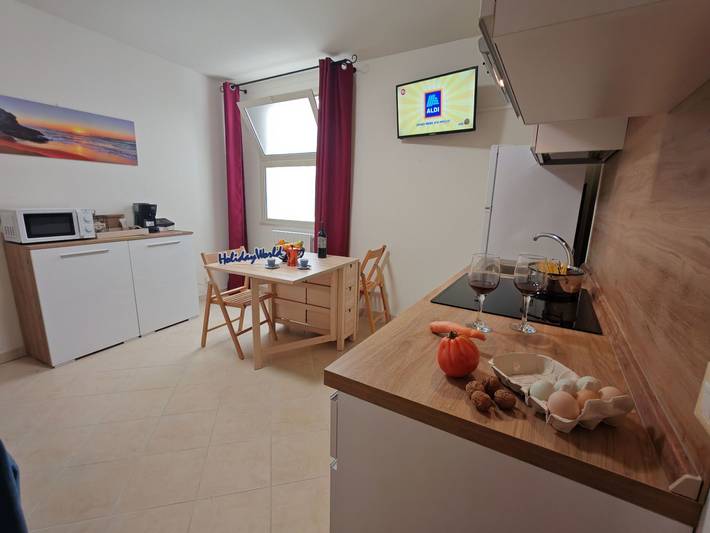 Apartamento de vacaciones para 5 personas, con balcón, Se admiten mascotas - 1