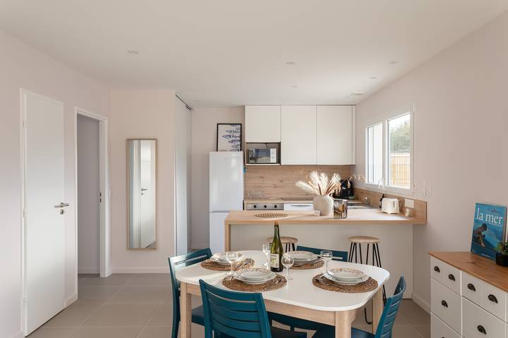 Maison de vacances pour 4 personnes, avec terrasse et jardin, animaux acceptés - 1