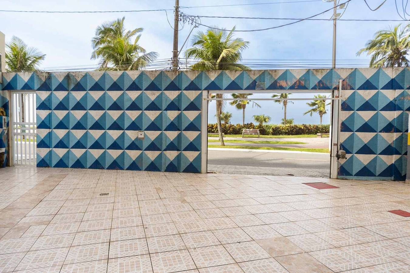 Appartement entier, Appartement de vacances pour 5 personnes avec balcon in Solemar, Praia Grande (São Paulo)