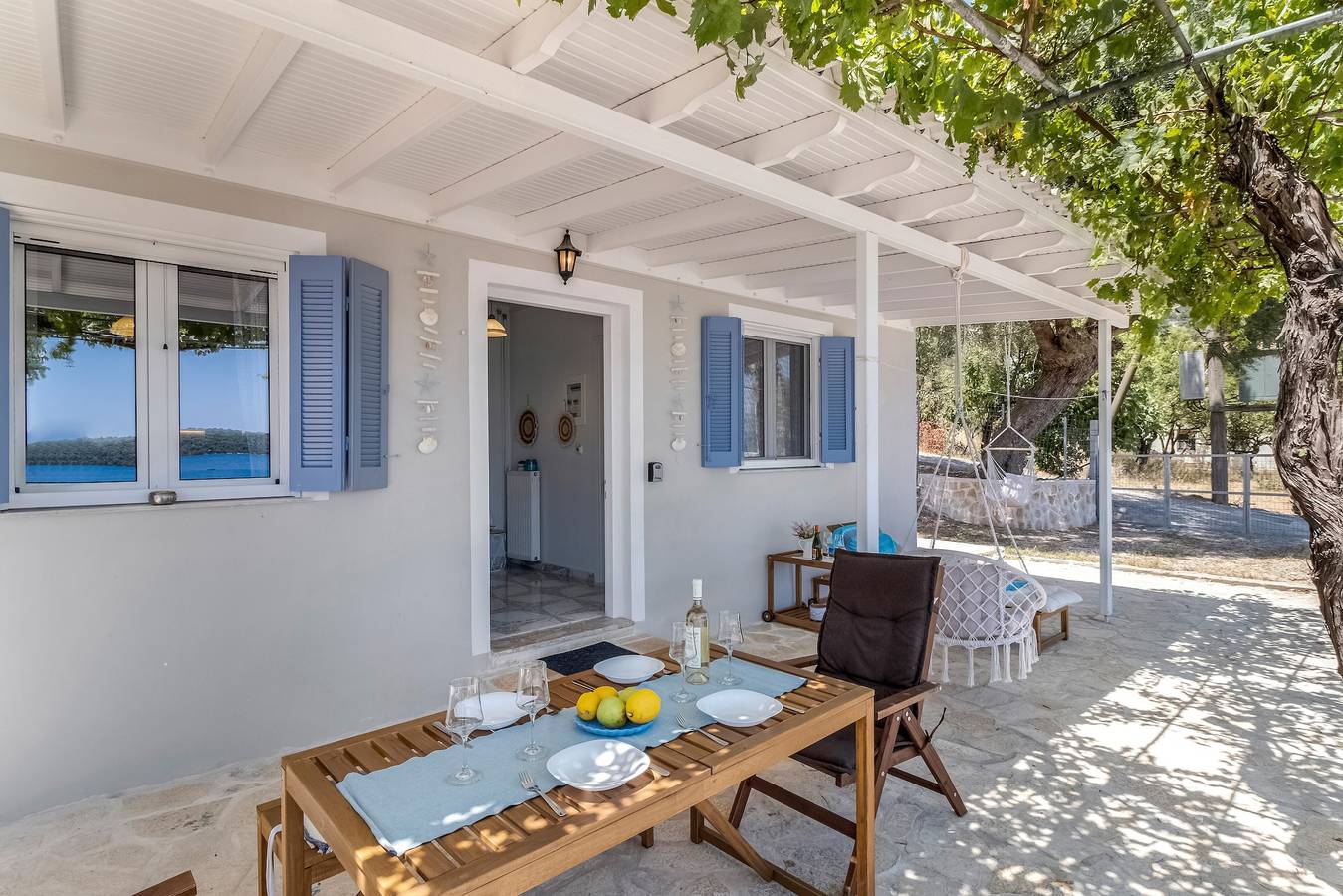 Holiday Home 'Elia Perigiali Lefkada' with Sea View, Wi-Fi and Air Conditioning in Perigiali, Greece